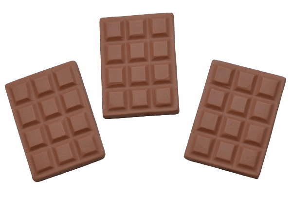 BRĄZOWE CUKROWE MINI CZEKOLADKI