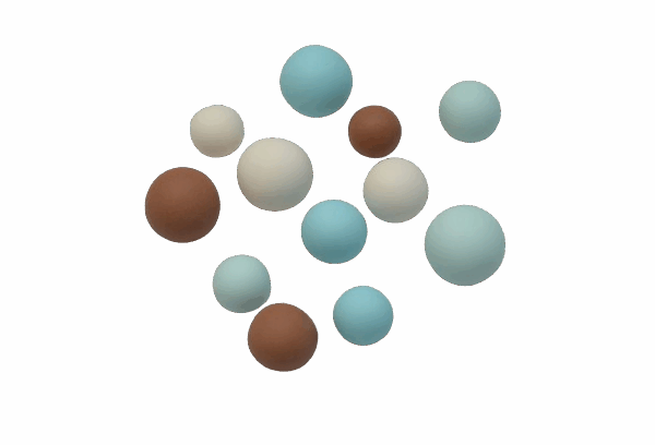 POLEĆ W KULKI! BŁĘKIT I BRĄZ