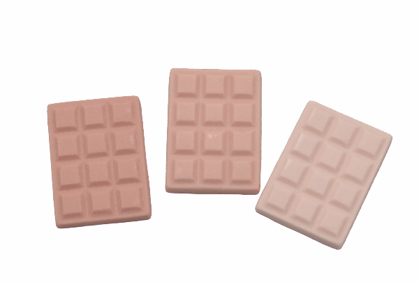 BLADORÓŻOWE CUKROWE MINI CZEKOLADKI