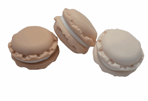 BEŻOWE CUKROWE MAKARONY