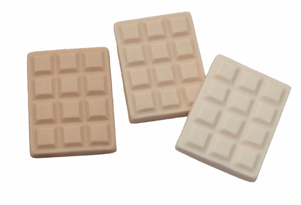 BEŻOWE CUKROWE MINI CZEKOLADKI