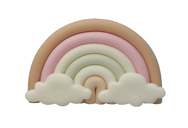 ZIELONO RÓŻOWE KOLORY TĘCZY