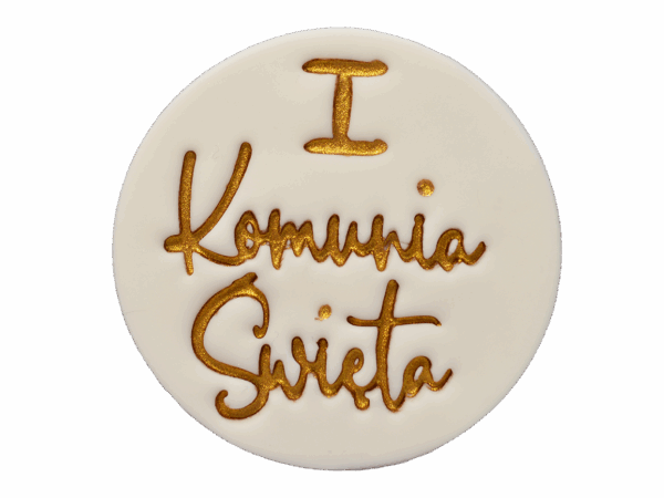 TABLICZKA I KOMUNIA ŚWIĘTA