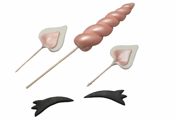 RÓG JEDNOROŻCA - RÓŻOWE ZŁOTO