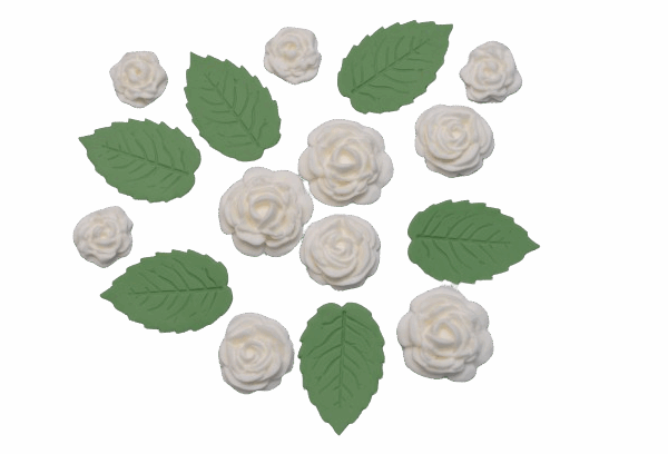 BUKIET BIAŁYCH RÓŻ