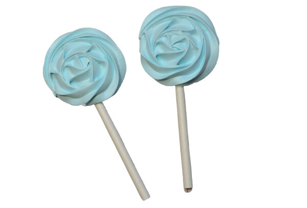 BŁĘKITNE BEZOWE LIZAKI