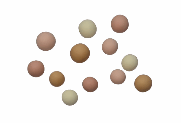 POLEĆ W KULKI! BLADY RÓŻ I BEŻ