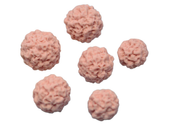 CUKROWE BLADORÓŻOWE POMPONIKI