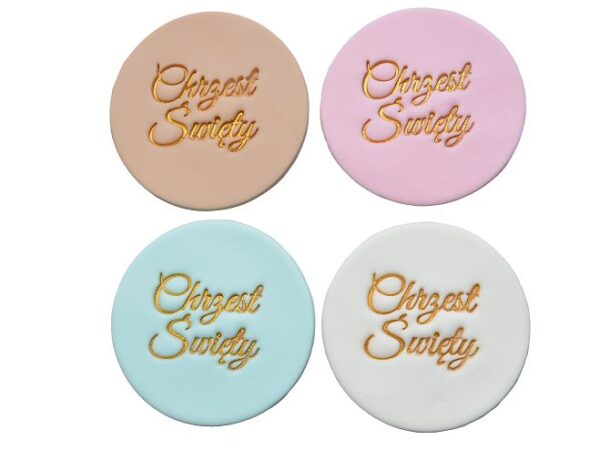 TABLICZKA CHRZEST ŚWIĘTY - KOLORY