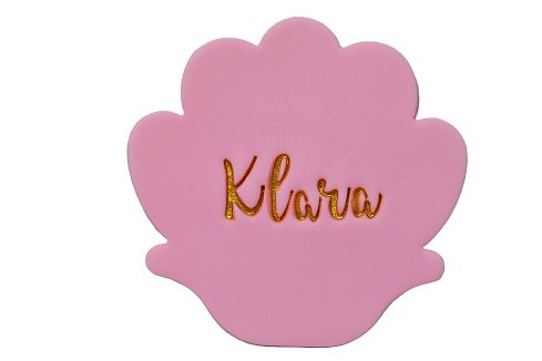 TABLICZKA PERSONALIZOWANA MUSZELKA - RÓŻNE KOLORY