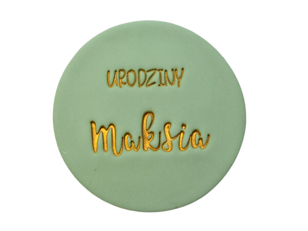 PERSONALIZOWANA TABLICZKA OKRĄGŁA – SZAŁWIOWA