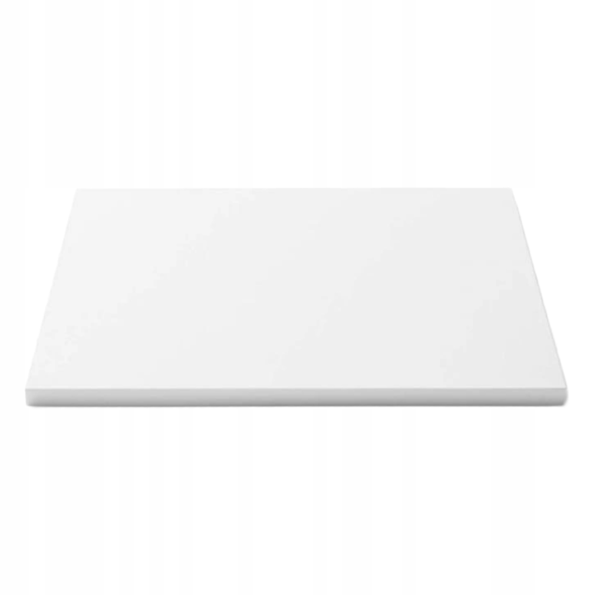 Podkład pod tort 25 cm kwadratowy gruby 12 mm sztywny biały