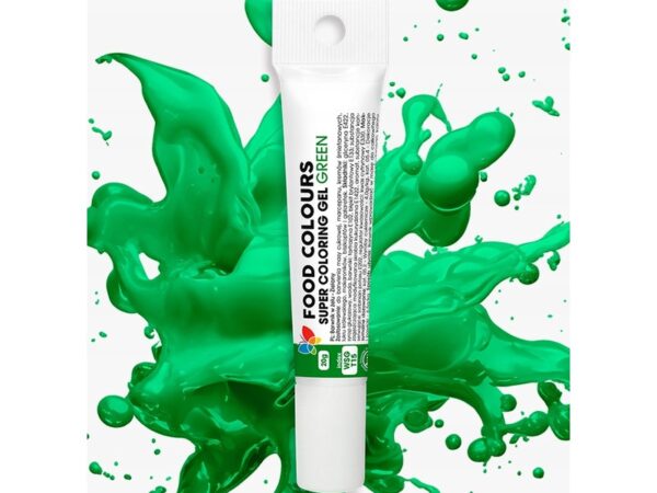 Barwnik żelowy spożywczy zielony 20g Food Colours