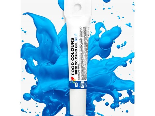 Barwnik żelowy spożywczy błękitny niebieski 20g Food Colours