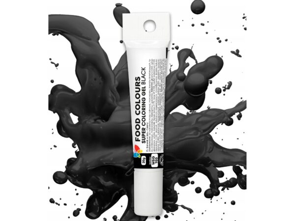 Barwnik żelowy spożywczy czarny 20g Food Colours
