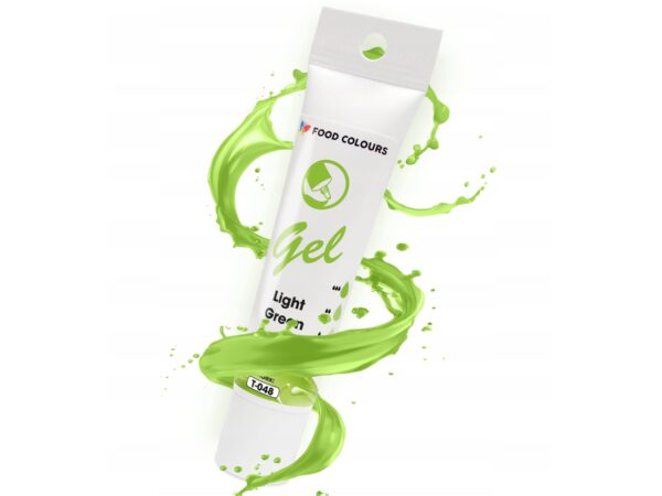 Barwnik spożywczy w żelu Light Green jasny zielony Food Colours 30 g