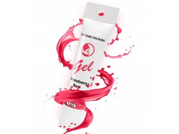 Barwnik spożywczy w żelu Strawberry Red truskawkowy Food Colours 30 g