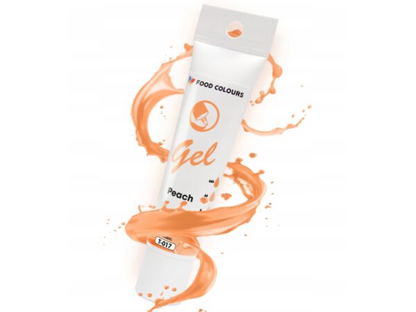 Barwnik spożywczy w żelu Peach brzoskwiniowy Food Colours 30 g