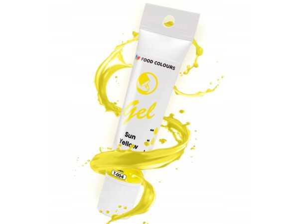 Barwnik spożywczy w żelu Sun Yellow słoneczny Food Colours 30 g