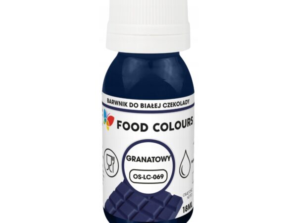 Barwnik spożywczy do mas tłustych Navy Blue granatowy Food Colours 18 ml