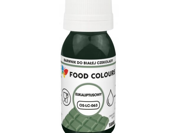 Barwnik do mas tłustych Eucalyptus eukaliptusowy Food Colours 18ml