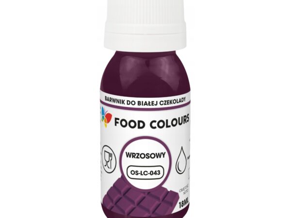 Barwnik spożywczy do mas tłustych Heather wrzosowy Food Colours 18ml