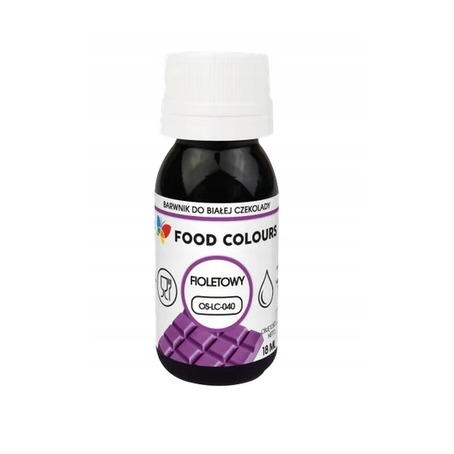 Barwnik spożywczy do mas tłustych Violet fioletowy Food Colours 18 ml
