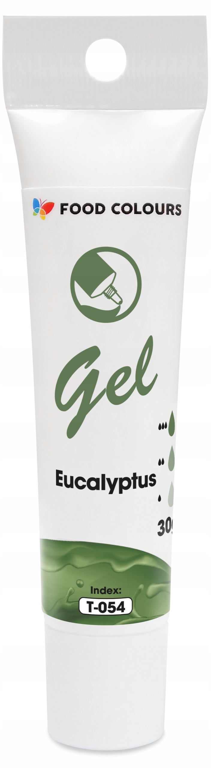 Barwnik spożywczy w żelu Eucalyptus eukaliptusowy Food Colours 30 g